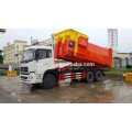 6X4 unidad Dongfeng gancho brazo camión de basura / camión de basura sellado / compresor camión de basura / camión de basura compacto / brazo oscilante